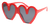 SA943 - Heart Wholesale Sunglasses